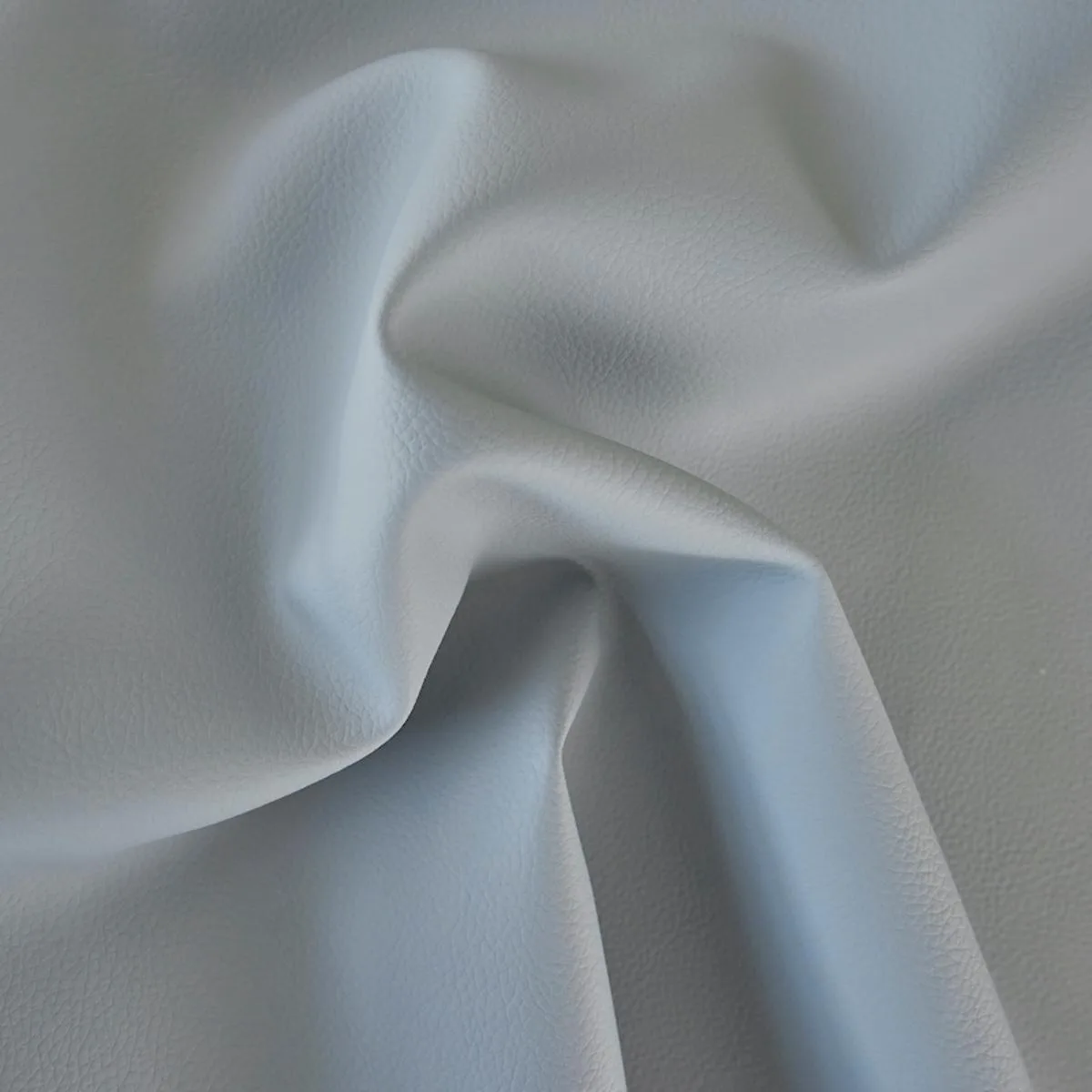 Schumacher 79555 Vegan Leather Indoor/Outdoor Slate fabric swatch