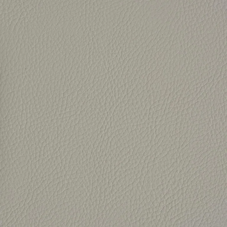 Schumacher 79554 Vegan Leather Indoor/Outdoor Stone fabric swatch