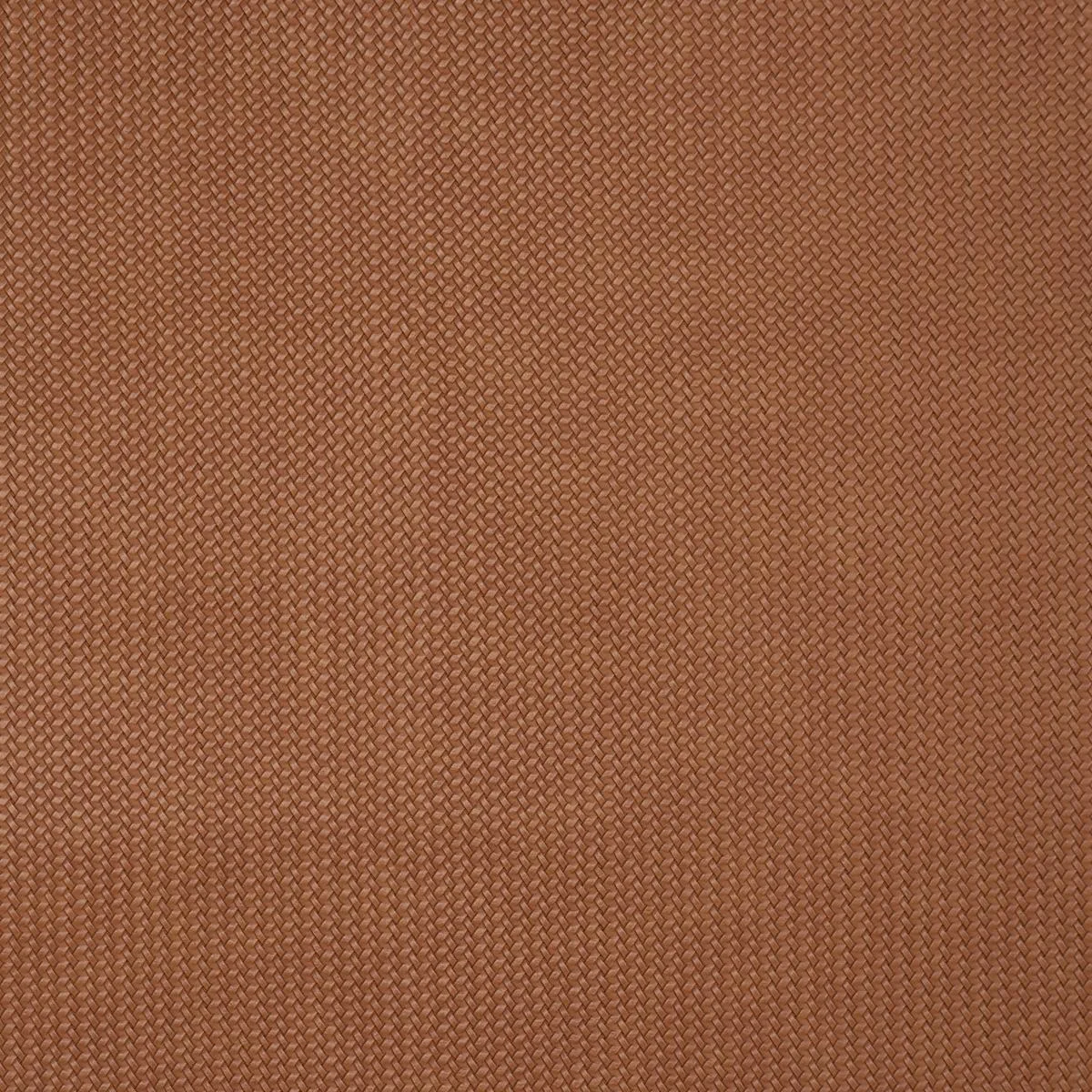 Schumacher 87803 Vegan Leather Rattan Indoor/Outdoor Caramel fabric swatch
