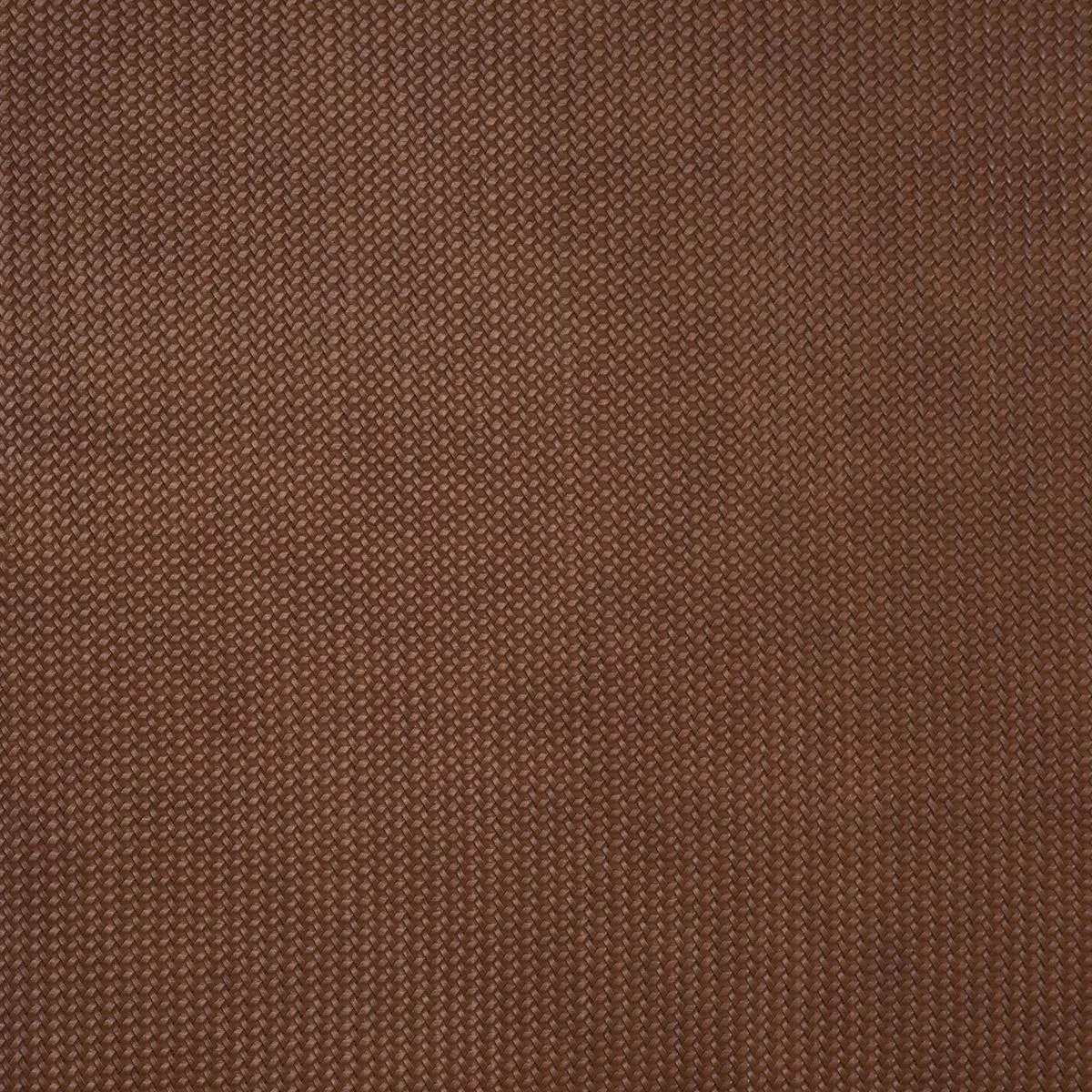Schumacher 87804 Vegan Leather Rattan Indoor/Outdoor Chocolate fabric swatch