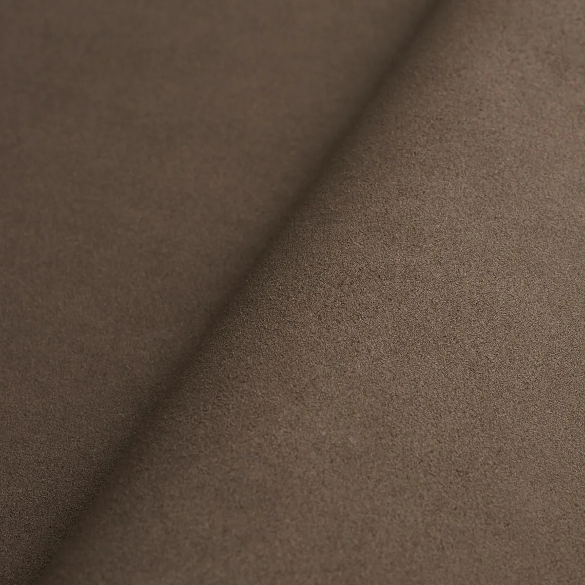 Schumacher 81139 Vegan Suede Cocoa fabric swatch