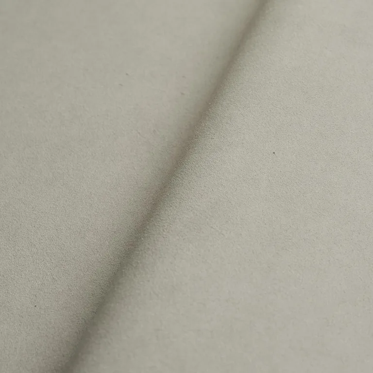 Schumacher 81133 Vegan Suede Dove fabric swatch