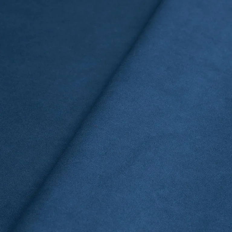 Schumacher 81131 Vegan Suede Indigo fabric swatch