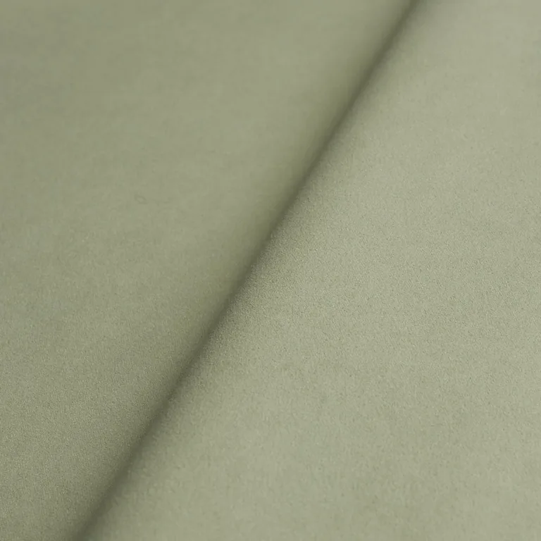 Schumacher 81138 Vegan Suede Sage fabric swatch