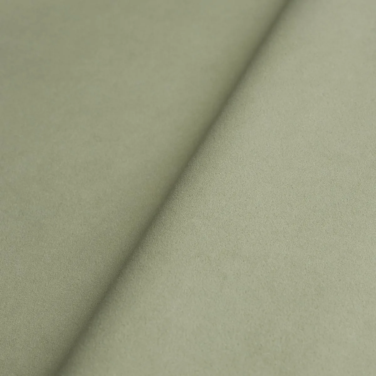 Schumacher 81138 Vegan Suede Sage fabric swatch