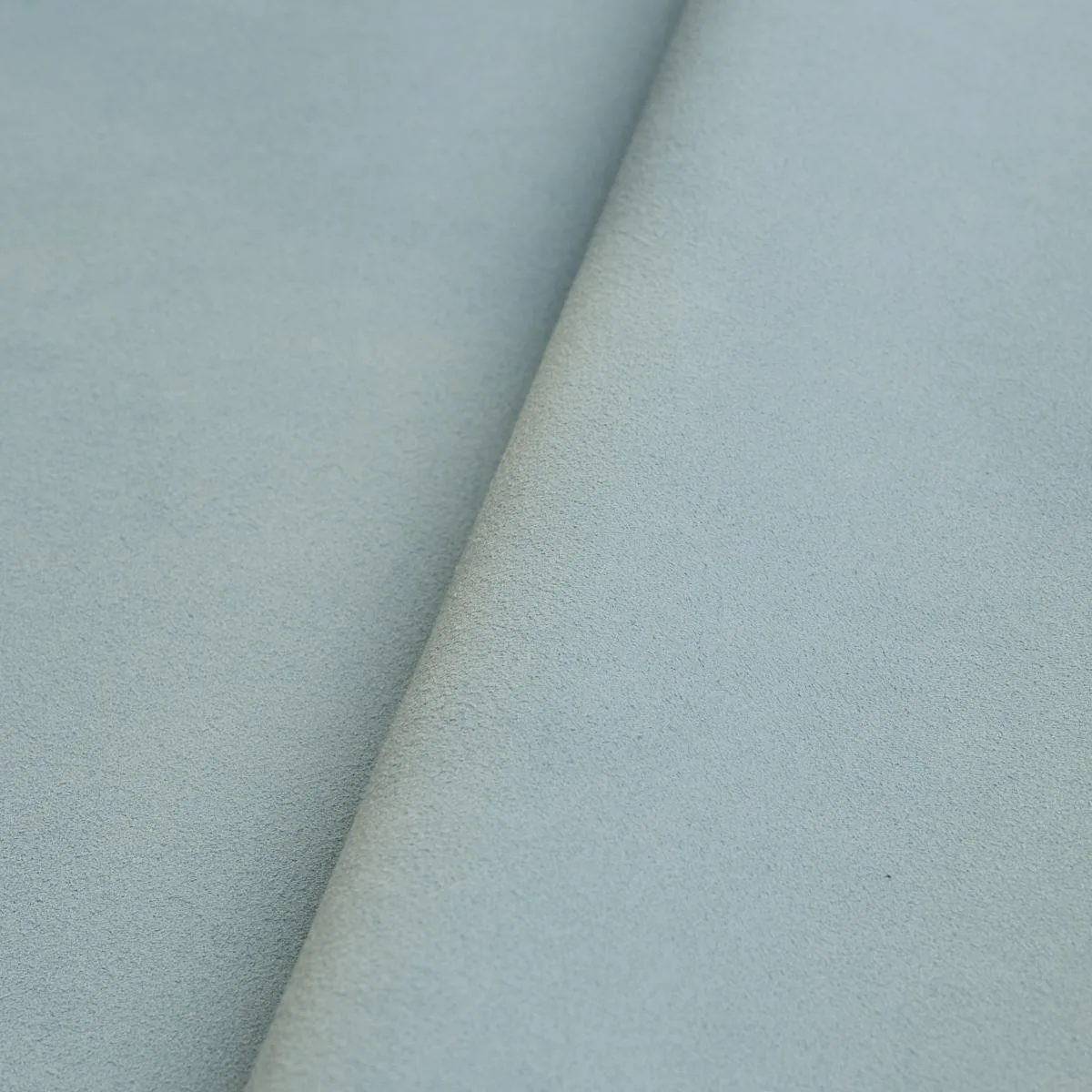 Schumacher 81130 Vegan Suede Sky fabric swatch