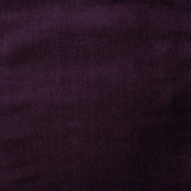 Schumacher 70448 Venetian Silk Velvet Aubergine fabric swatch