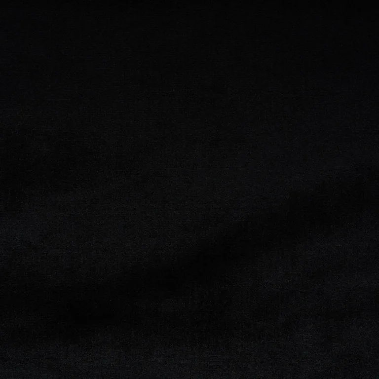 Schumacher 70430 Venetian Silk Velvet Black fabric swatch
