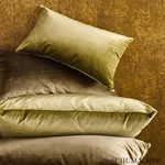 Schumacher 62731 Venetian Silk Velvet Doeskin fabric swatch