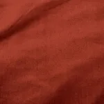 Schumacher 70442 Venetian Silk Velvet Red Ochre fabric swatch