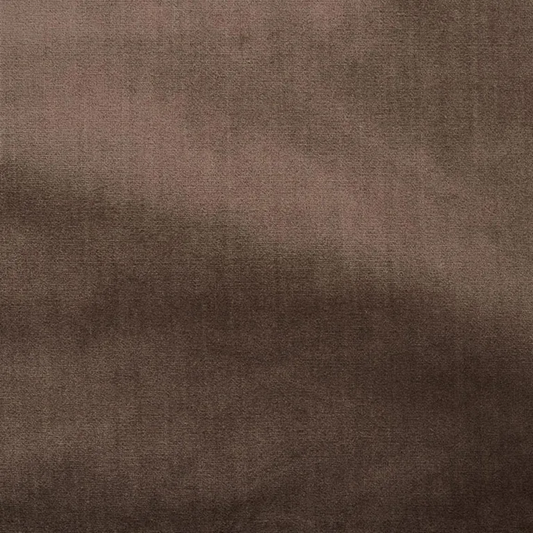 Schumacher 70425 Venetian Silk Velvet Truffle fabric swatch