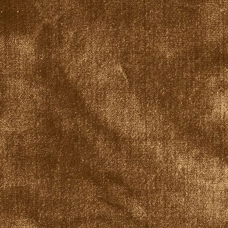 Schumacher 62734 Venetian Silk Velvet Umber fabric swatch