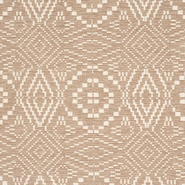 Schumacher 87701 Verana Performance Beige fabric swatch