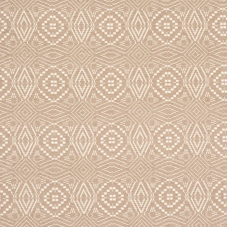 Schumacher 87701 Verana Performance Beige fabric swatch