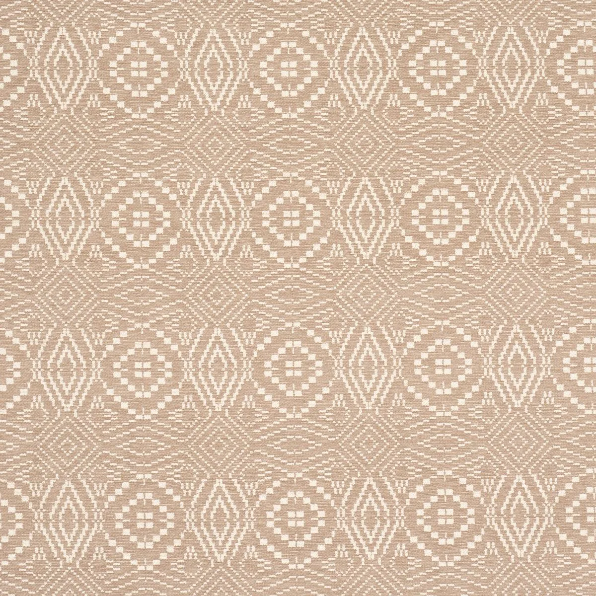 Schumacher 87701 Verana Performance Beige fabric swatch