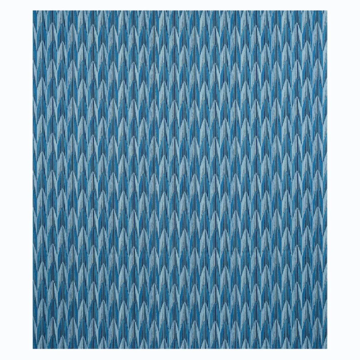 Schumacher 75912 Verdant Indoor/Outdoor Blue fabric swatch