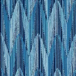 Schumacher 75912 Verdant Indoor/Outdoor Blue fabric swatch