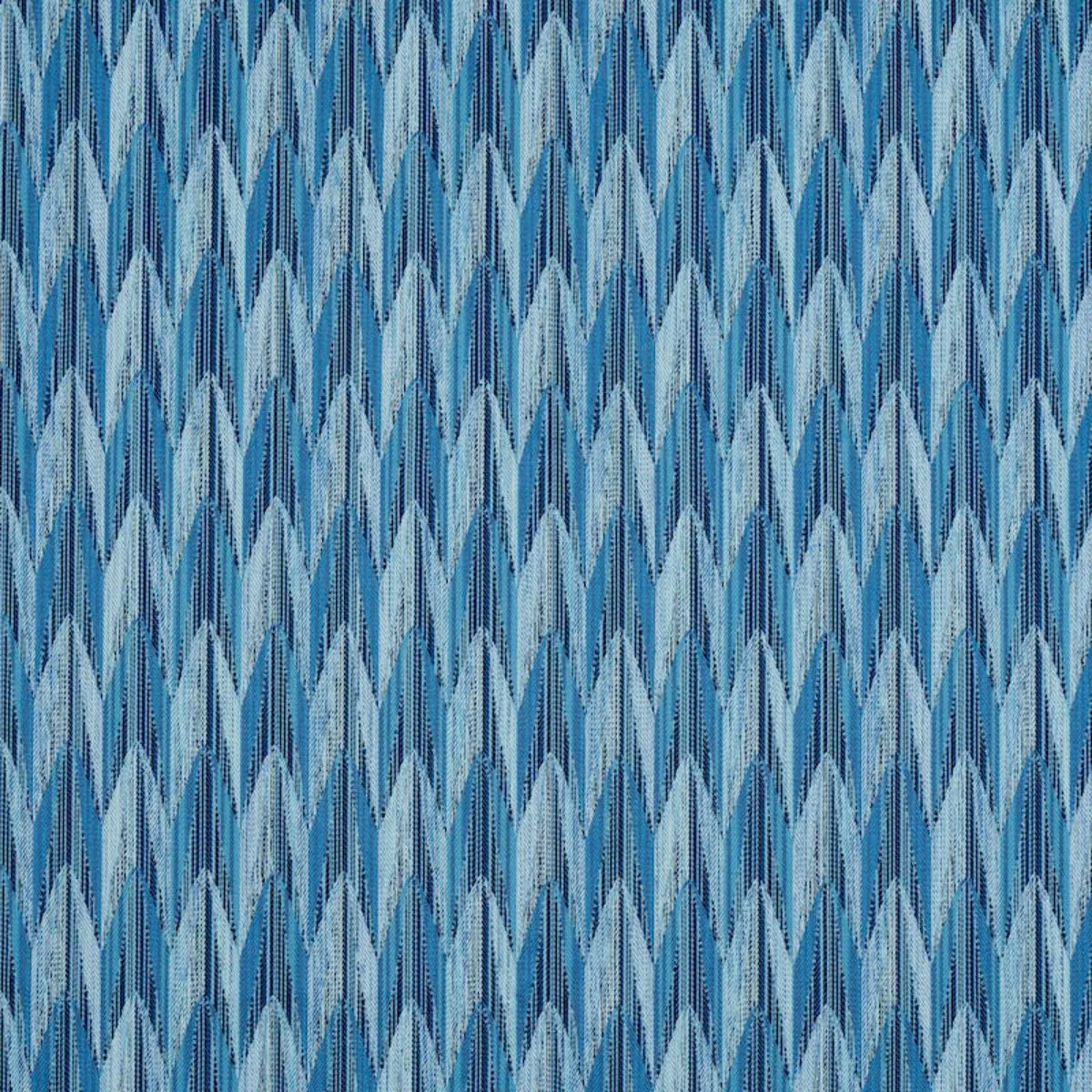 Schumacher 75912 Verdant Indoor/Outdoor Blue fabric swatch