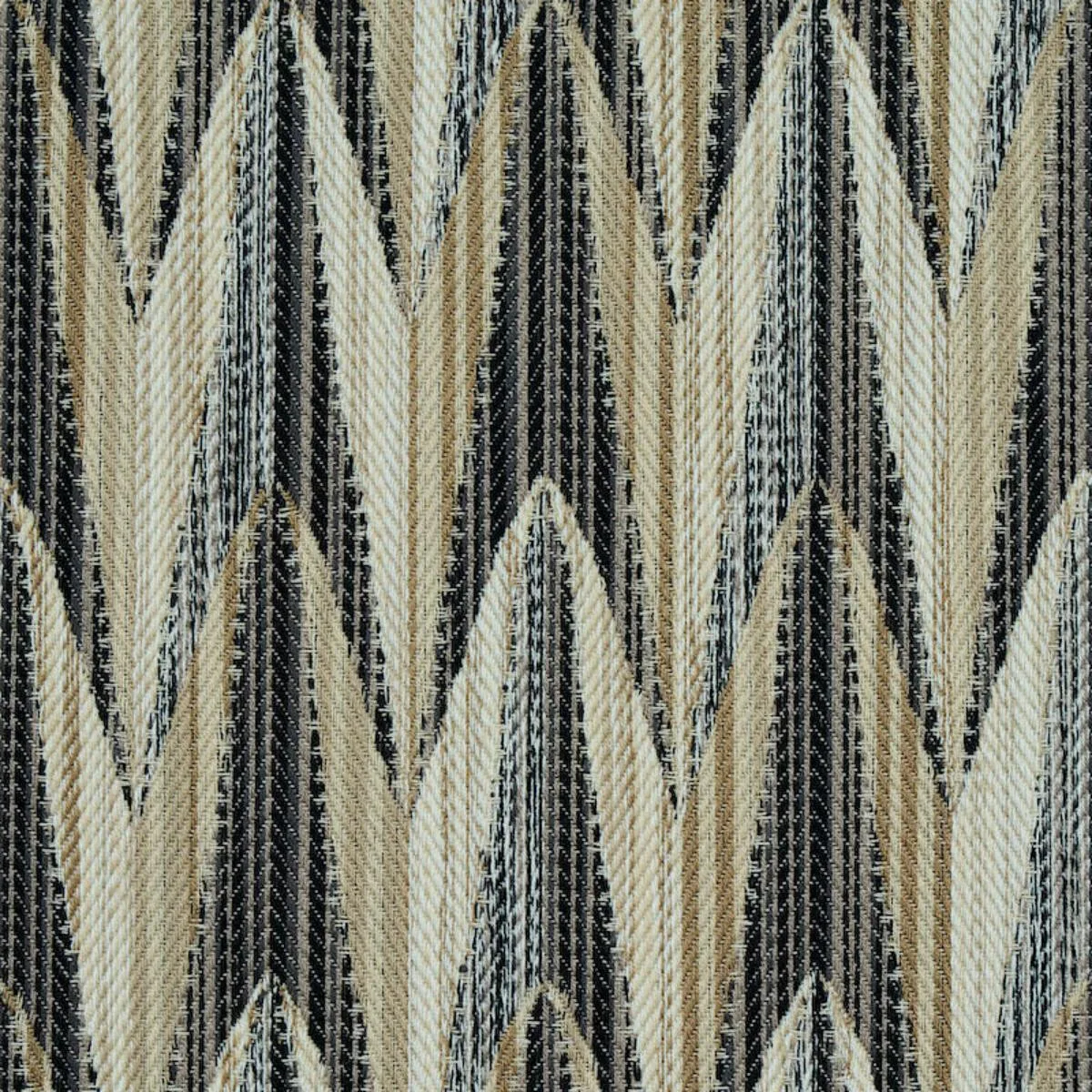 Schumacher 75913 Verdant Indoor/Outdoor Neutral fabric swatch