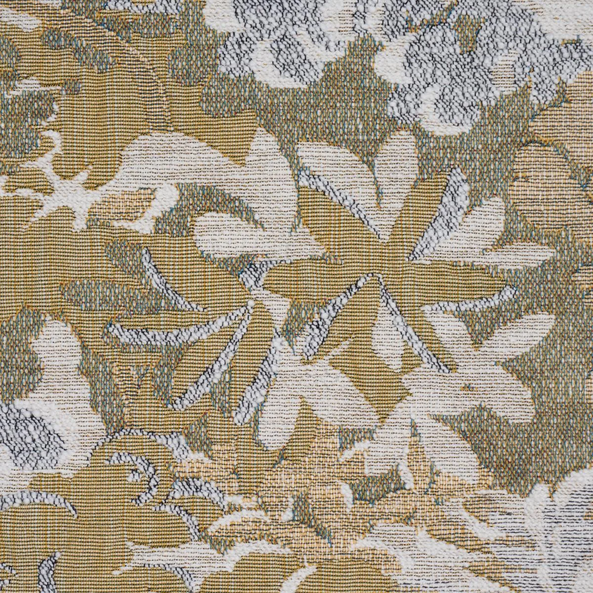 Schumacher 81853 Verdure Tapestry Mistral Sand fabric swatch