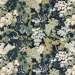 Schumacher 81850 Verdure Tapestry Peacock fabric swatch