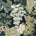 Schumacher 81850 Verdure Tapestry Peacock fabric swatch