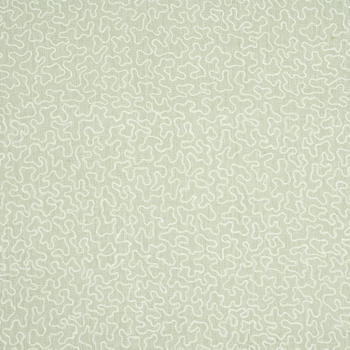 Schumacher 64672 Vermicelli Embroidery Ming fabric swatch