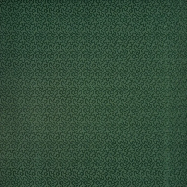 Schumacher 43278 Vermicelli Velvet Emerald fabric swatch