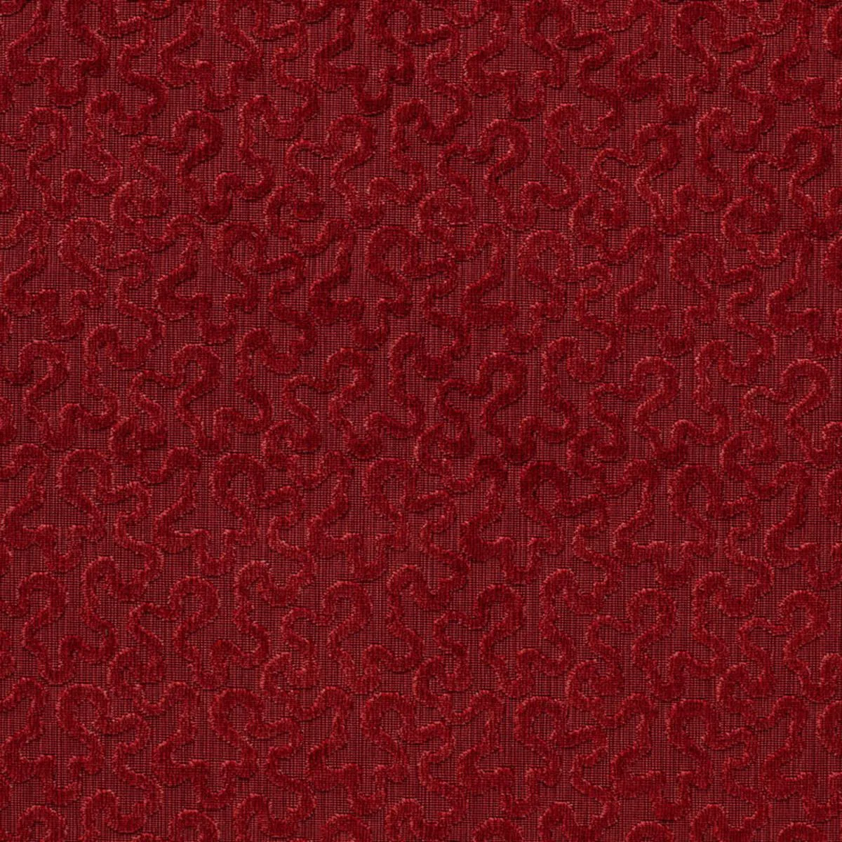 Schumacher 43271 Vermicelli Velvet Grenadine fabric swatch