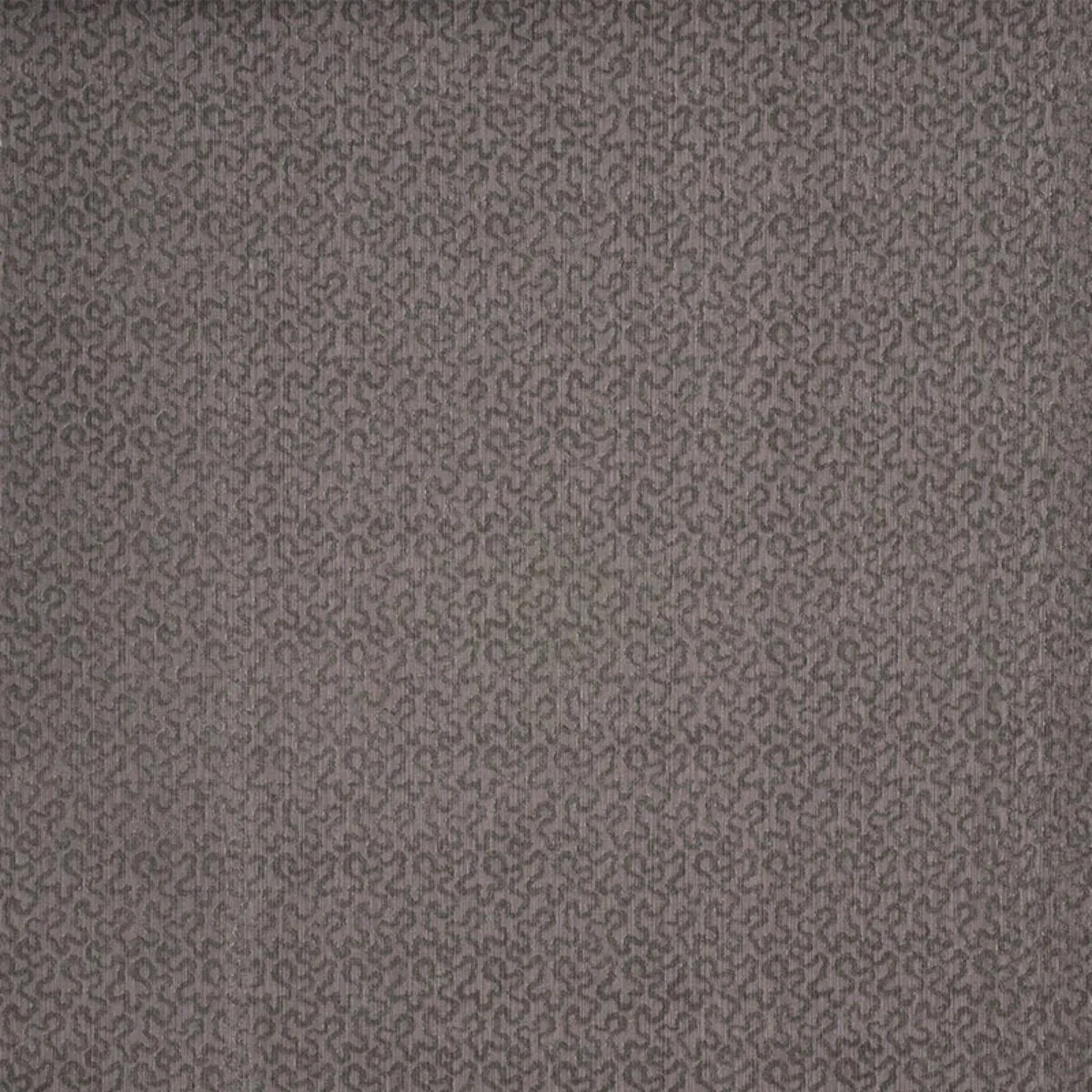 Schumacher 43279 Vermicelli Velvet Smoke fabric swatch