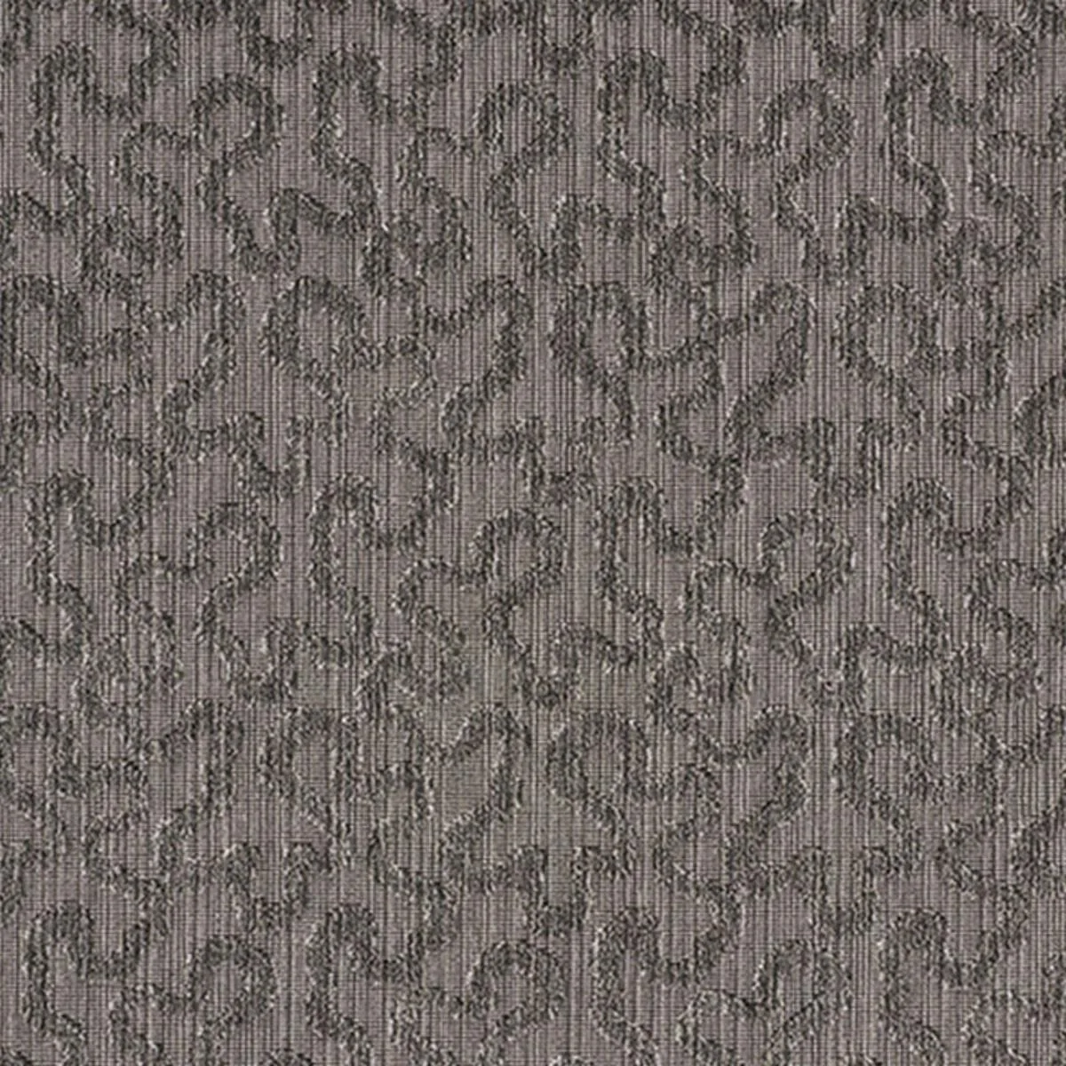 Schumacher 43279 Vermicelli Velvet Smoke fabric swatch