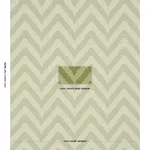 Schumacher 76533 Verne Green fabric swatch