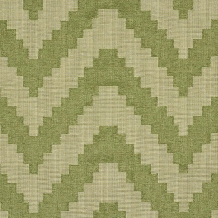 Schumacher 76533 Verne Green fabric swatch