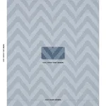Schumacher 76532 Verne Indigo fabric swatch