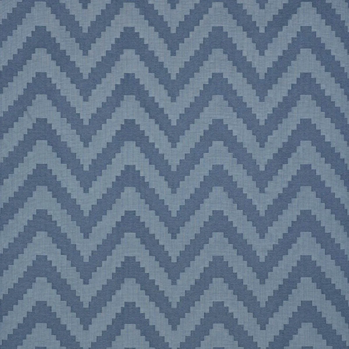 Schumacher 76532 Verne Indigo fabric swatch