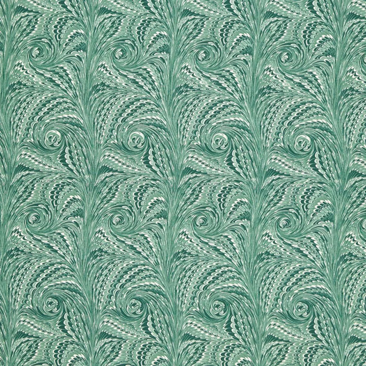 Schumacher 175642 Verona Viridian fabric swatch