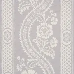 Schumacher 176951 Versailles Grey fabric swatch
