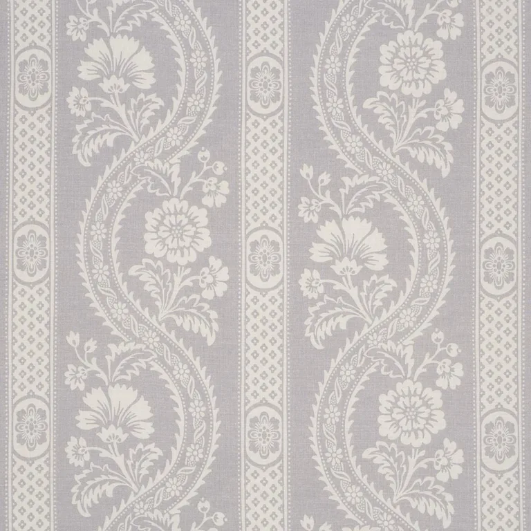 Schumacher 176951 Versailles Grey fabric swatch
