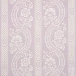 Schumacher 176952 Versailles Lavender fabric swatch
