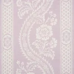 Schumacher 176952 Versailles Lavender fabric swatch
