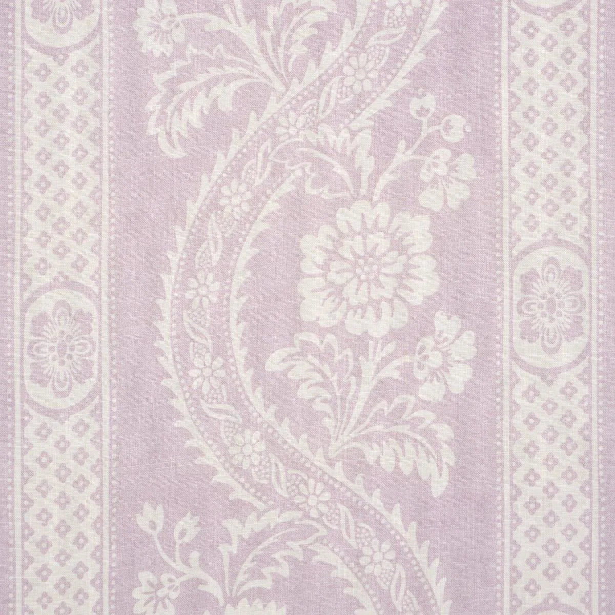 Schumacher 176952 Versailles Lavender fabric swatch