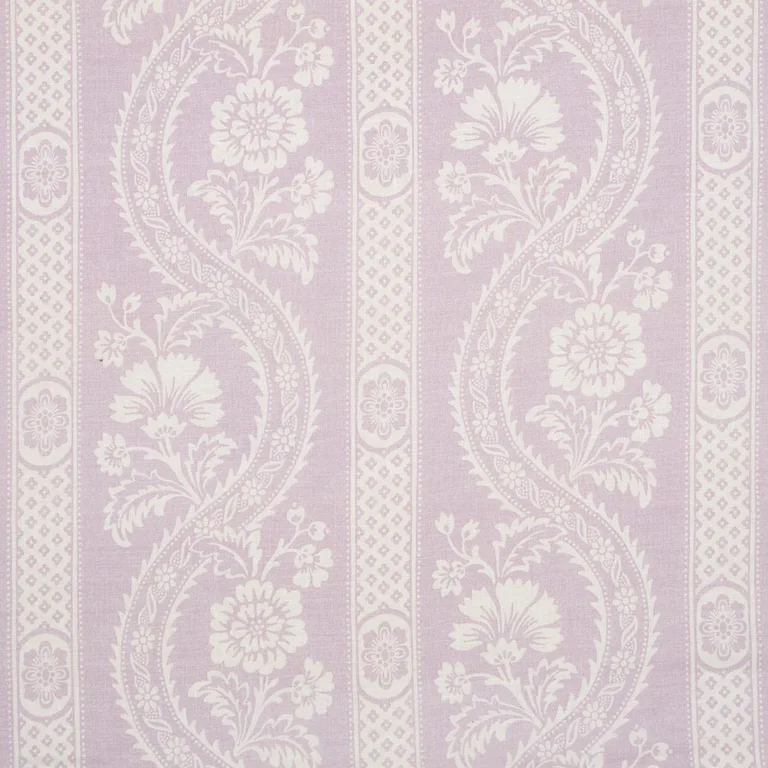 Schumacher 176952 Versailles Lavender fabric swatch