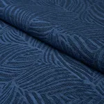 Schumacher 79791 Vicente Performance Velvet Indigo fabric swatch