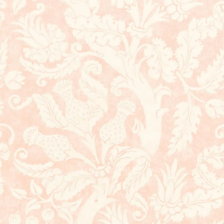 Schumacher 175071 Villa De Medici Blush Conch fabric swatch