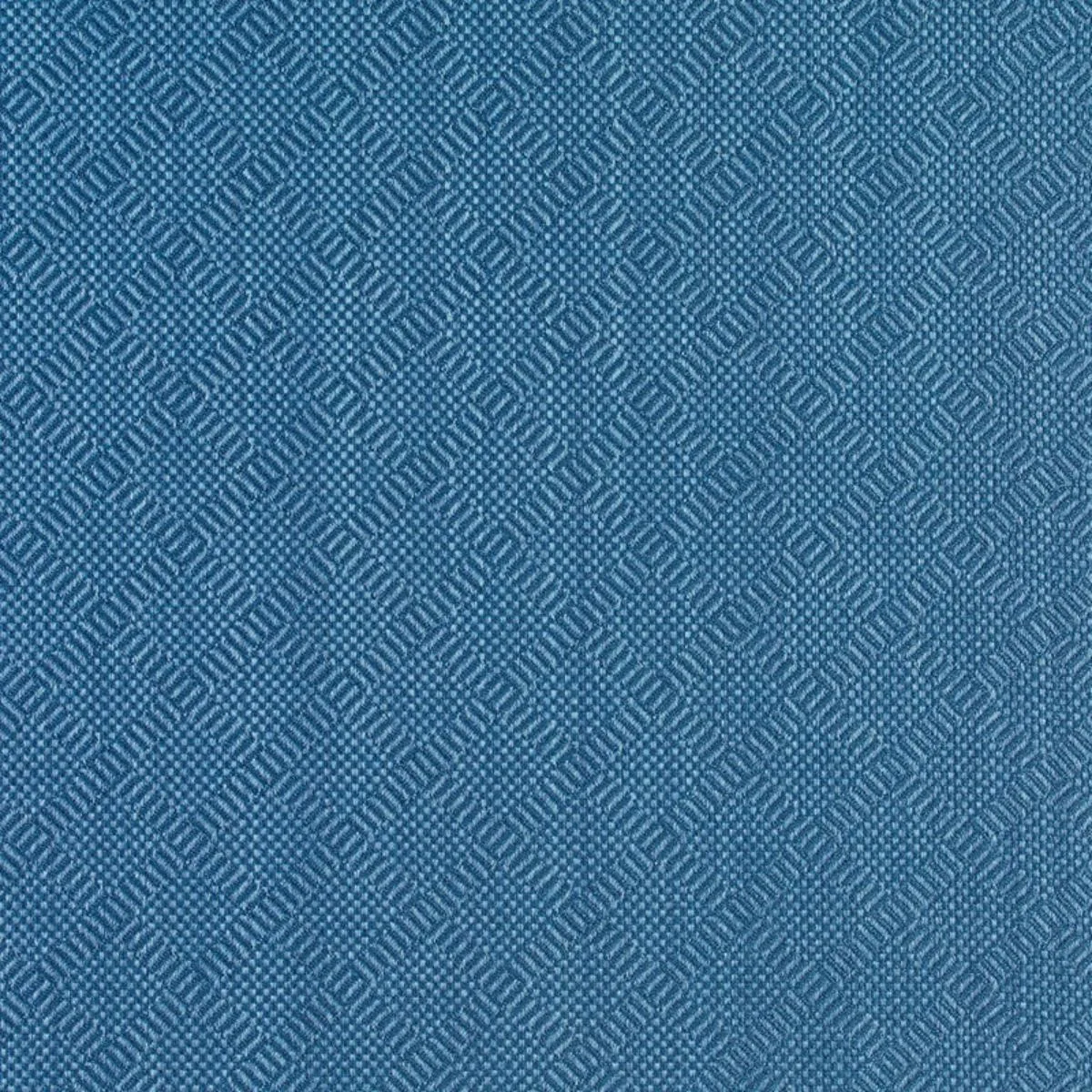 Schumacher 60301 Villis Strié Lapis fabric swatch