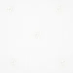 Schumacher 67810 Vincenzo Embroidered Sheer Blanc fabric swatch