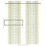 Schumacher 79620 Vinka Embroidery Mineral & Ivory fabric swatch