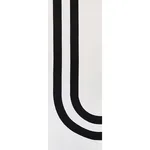 Schumacher 81860 Virginia Panel A Black & White Fabric Schumacher 81860 Virginia Panel A Black & White fabric swatch