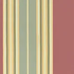 Schumacher 54131 Vivien Silk Stripe Rouge fabric swatch
