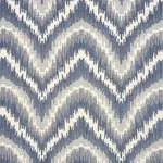 Schumacher 77192 Von Armin Blue fabric swatch